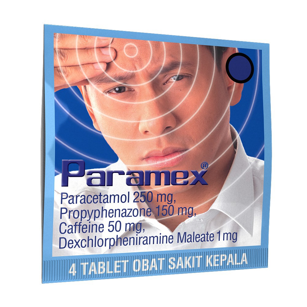 PROMO PARAMEX TABLET PER 3 STRIP / Obat Sakit Kepala