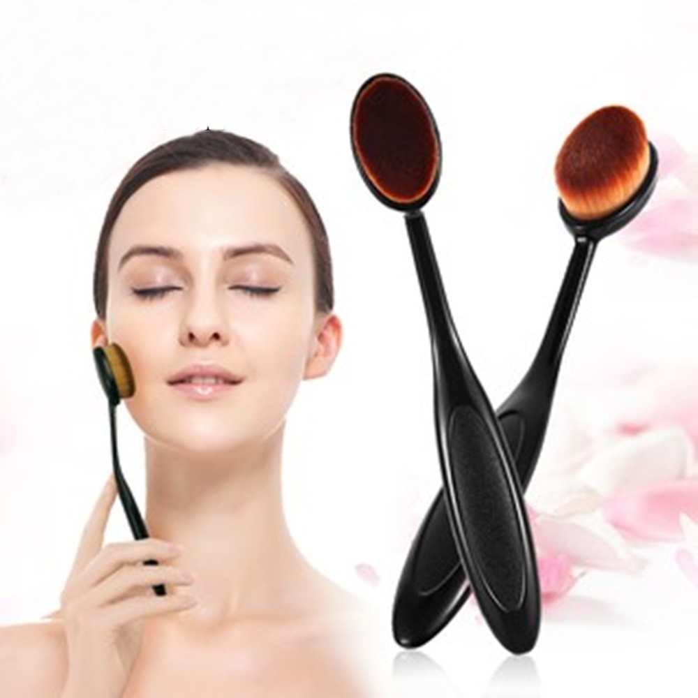 SRS (BISA COD) Foundation Brush / Kuas Oval Brush / Kuas Foundation