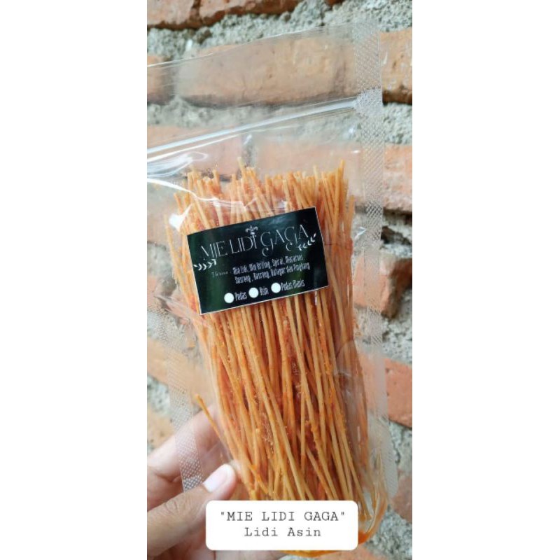 

Mie Lidi | Jajanan Pedas | Kemasan Pounch