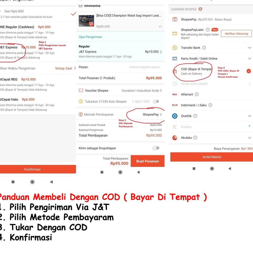 (Restok) Tas Selempang / WaistBag 3 Seco*nd Import Leather ◦ MX.20Au22y