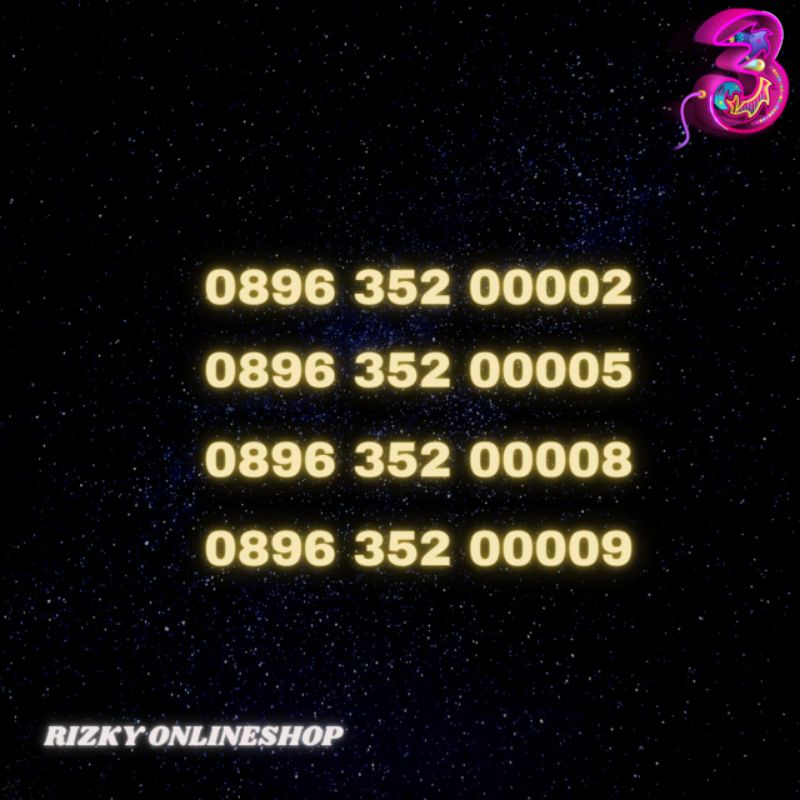 Nomor Cantik Tri Kwartet 0000