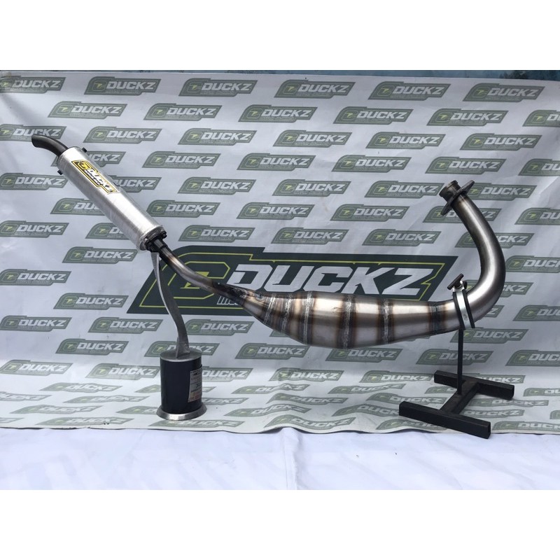 Knalpot Cduckz Rx King PDK Plat Leher Plipit Harian
