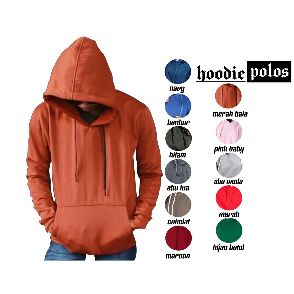 Download Jaket hoodie polos unisex fleece murah ↘↘↘ Save 47%