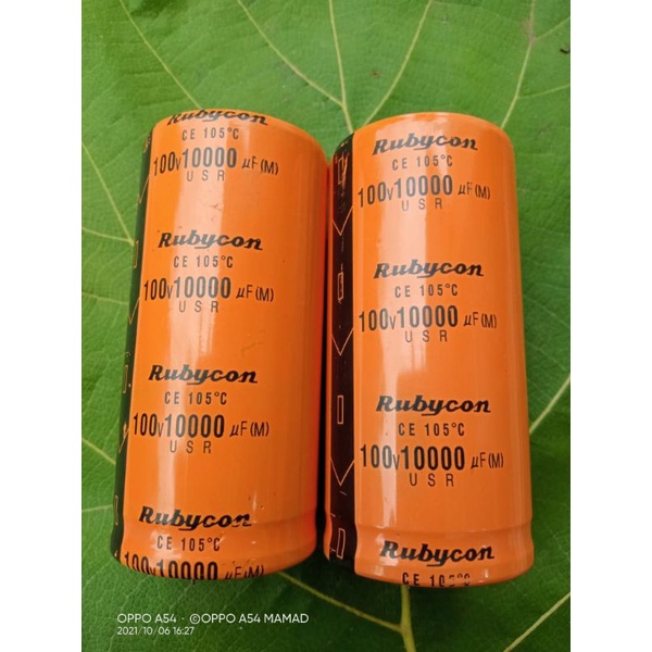 ELKO RUBYCON 100V 10000uf ELCO RUBYCON 100volt 10000uf