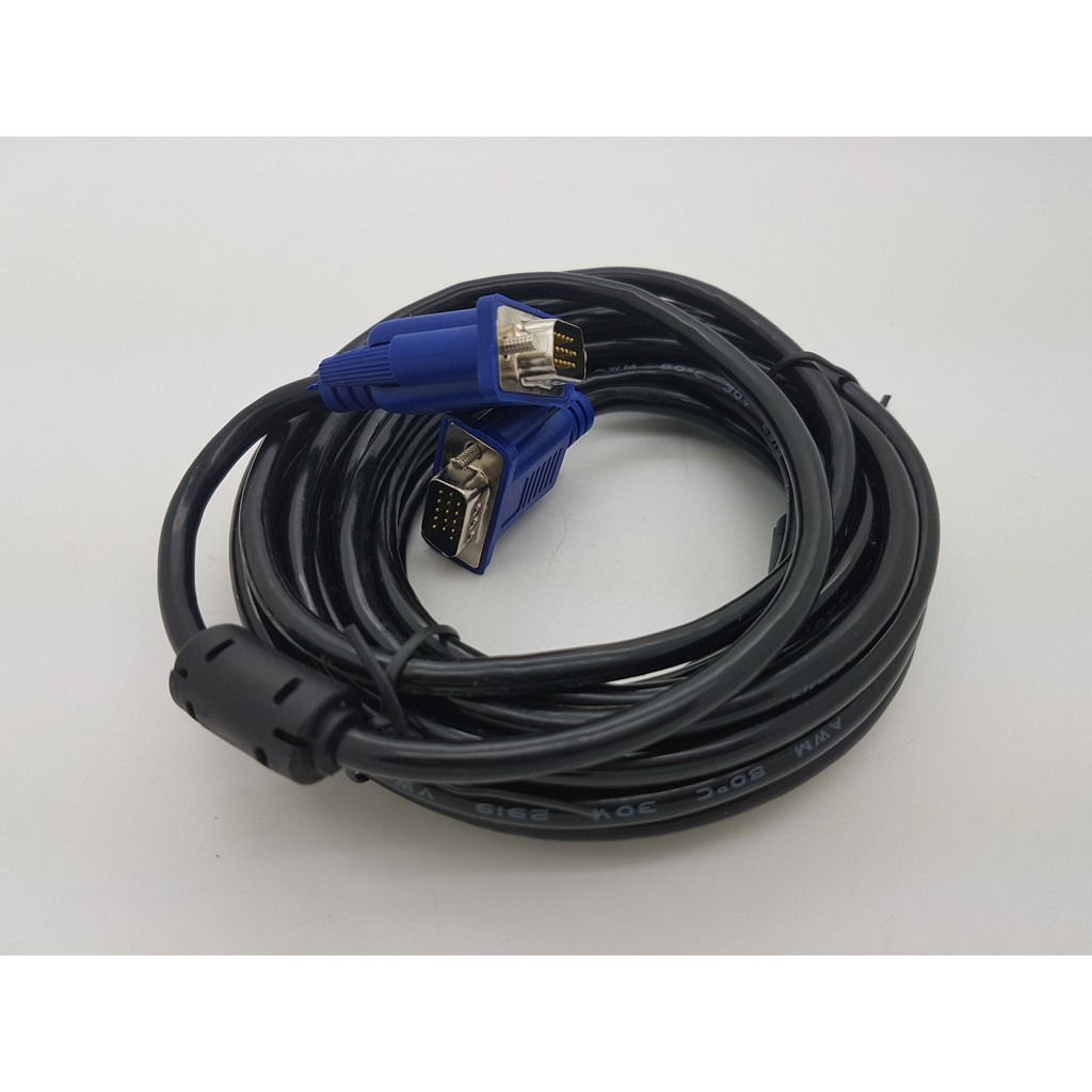 5 meter High Quality VGA 15 Pin Male to VGA 15 Pin Male / kabel vga