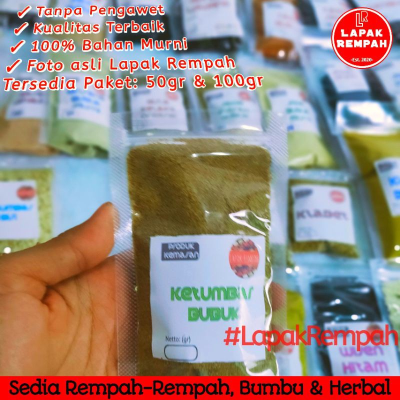 

Ketumbar Bubuk Asli isi 100 gram