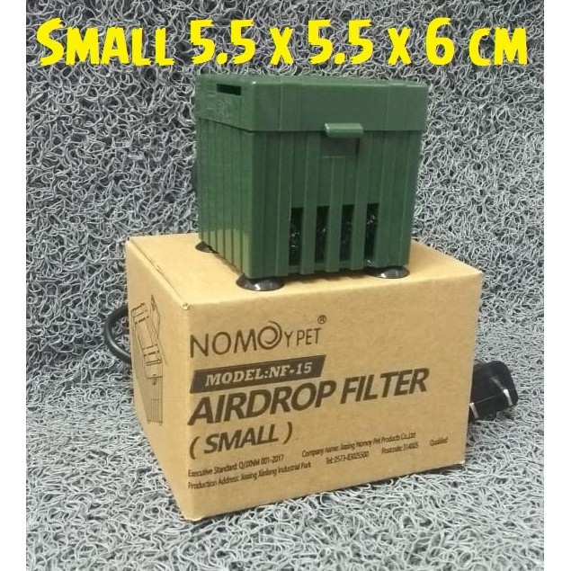 Filter Air Dangkal Filter Kura Air Filter Turtle  Filter Kodok Tank Aquarium Nomoy NF-15
