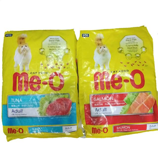 Meo Me-O Adult Tuna/Salmon/CHICKEN/SEAFOOD/BEEF/GOURMET 7kg 7 kg via grab/gosend