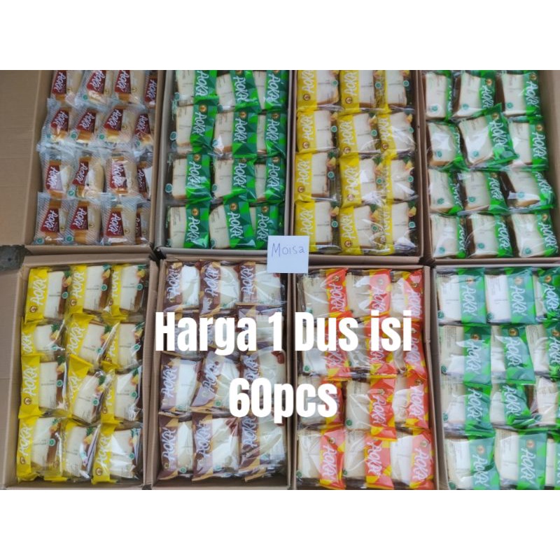 

ROTI AOKA / ROTI PANGGANG AOKA 1 DUS ISI 60 PCS