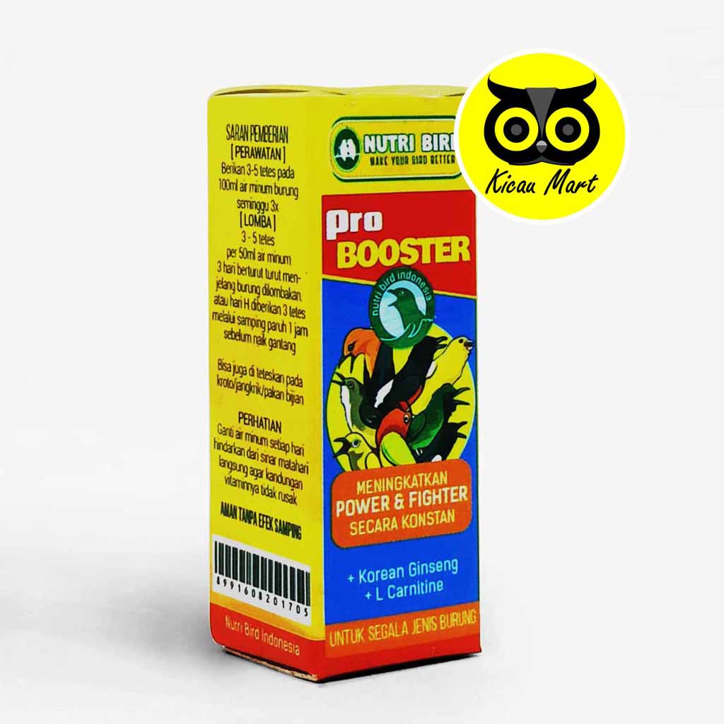 VITAMIN OBAT LOMBA TERNAK BREEDING BURUNG LOVEBIRD KENARI MURAI PLECI PRO BOOSTER NUTRIBIRD ALPHAVN2