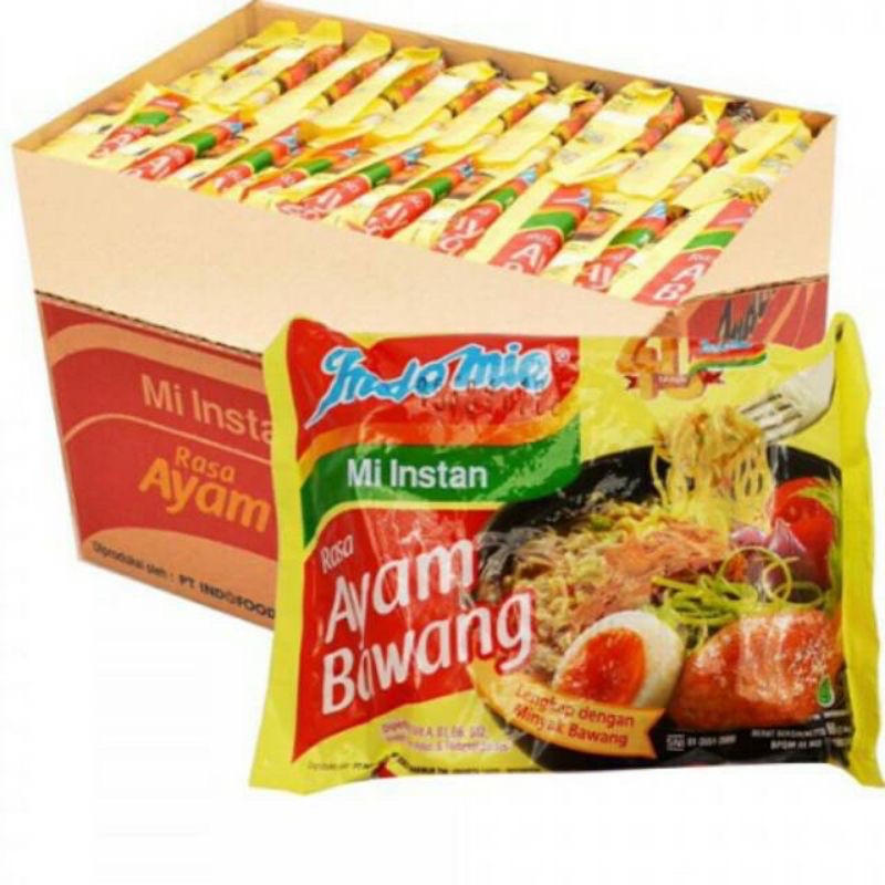 

Indomie Ayam Bawang 1 dus isi 40pcs