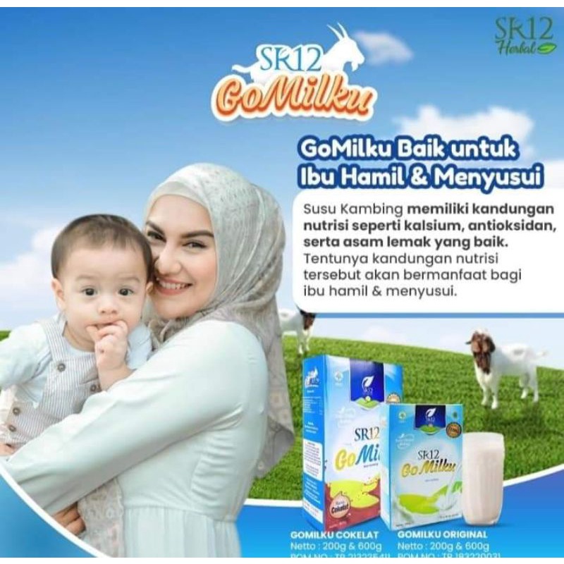 

susu kambing etawa go milku SR12