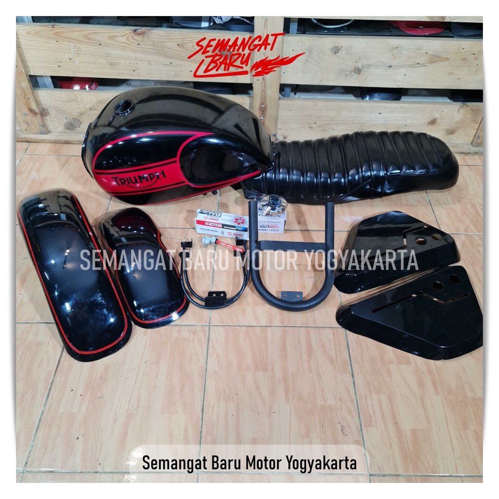 Paket Japstyle Triumph | sparepart japstyle megapro mono , scorpio , thunder the best