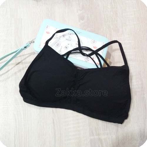 BY-2882 Sport Bra Tali Silang Tanpa Kait Bra Sehat Cantik Bh Fashion Murah