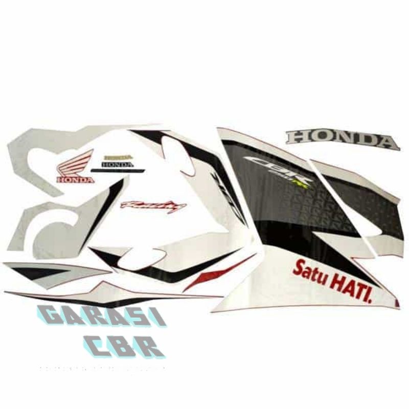 Stripe Set Red Racing CBR 250RR - Sticker Body Set CBR 250RR