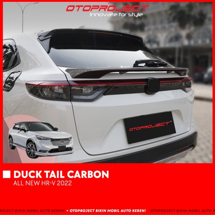 Duck Tail All New HRV 2022 Spoiler Belakang Mobil Model Mugen