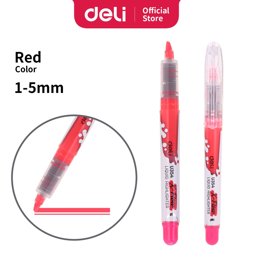 

Stabilo 4 warna/Alat Tulis Pulpen/Highlighter dengan klip pena-EU354