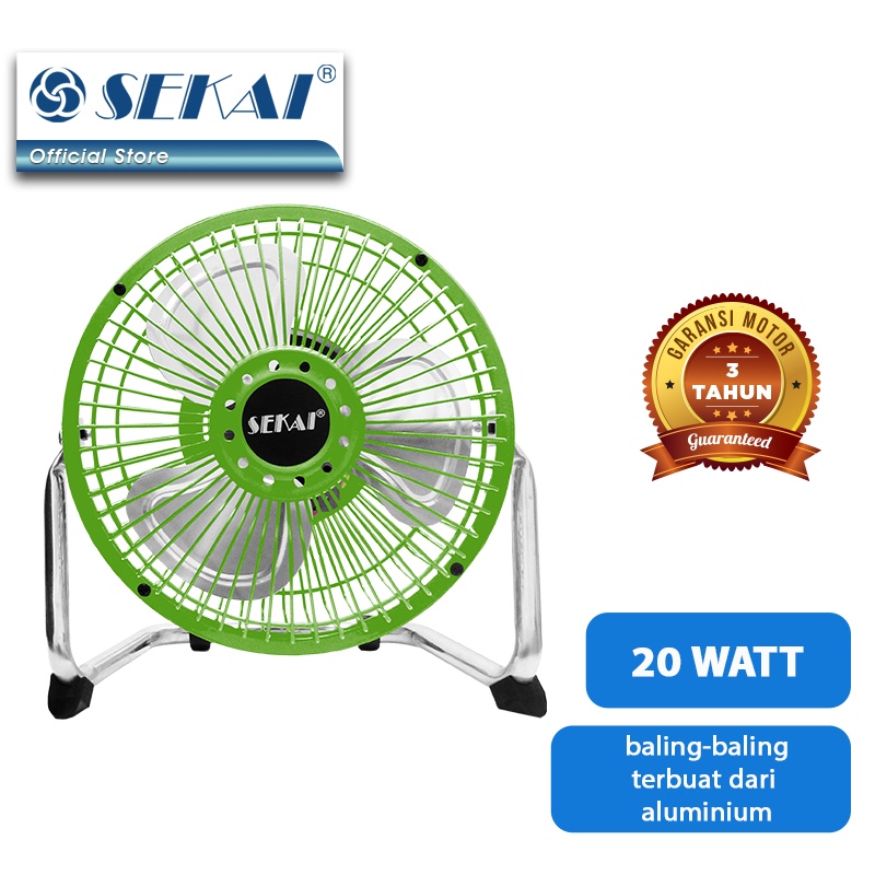 Sekai Kipas Angin Meja 6 Inch HFN650 Desk Fan HFN 650