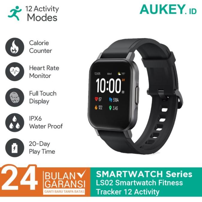 Aukey Smartwatch LS-02 / LS02 Outdoor Watch Fitness Jogging Tracker