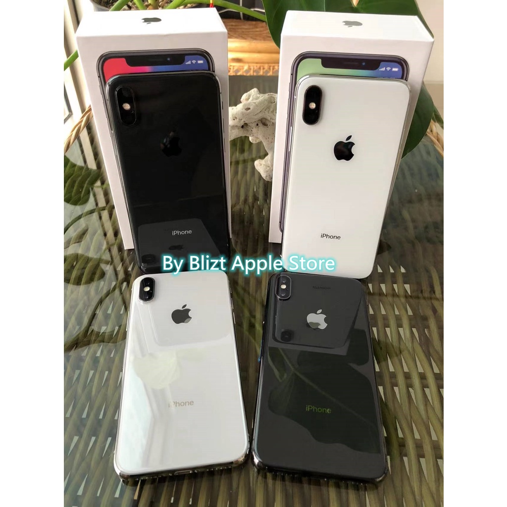 iPhone X 64GB All Sim Silent Fullset Original Second Mulus100% 3utools  All Green (Garansi 1 Tahun)