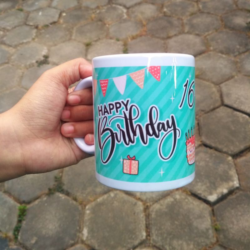 MUG CUSTOM KADO ULTAH / WISUDA / SOUVERNIR / GELAS CUSTOM