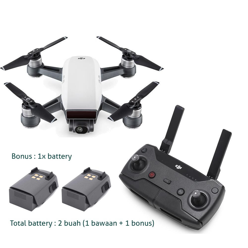 DJI SPARK Controller Combo + Baterai Ekstra