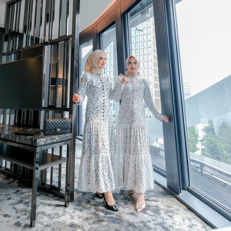 READY STOK ELIZABETH DRESS BY MK