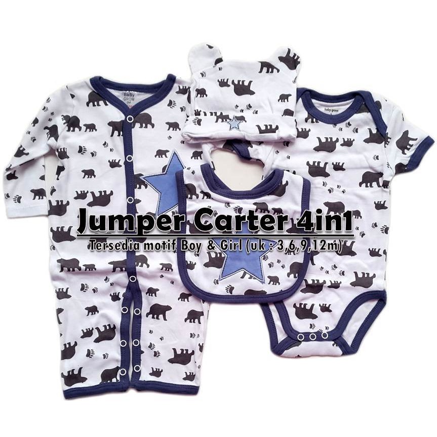 Jumper JUmpsuit Bayi  Baju  Set  Carters  Gift Set  Baby Pack 