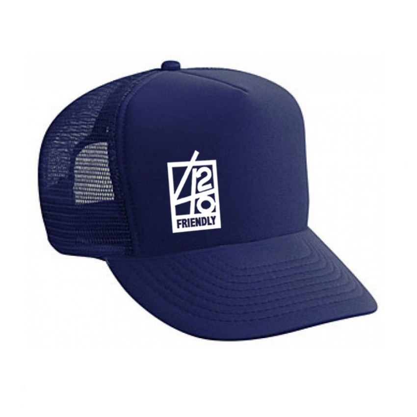 Trucker 420 Friendly White - Putih Jaring Biru Premium