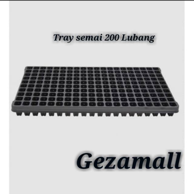 Tray semai 200 lubang