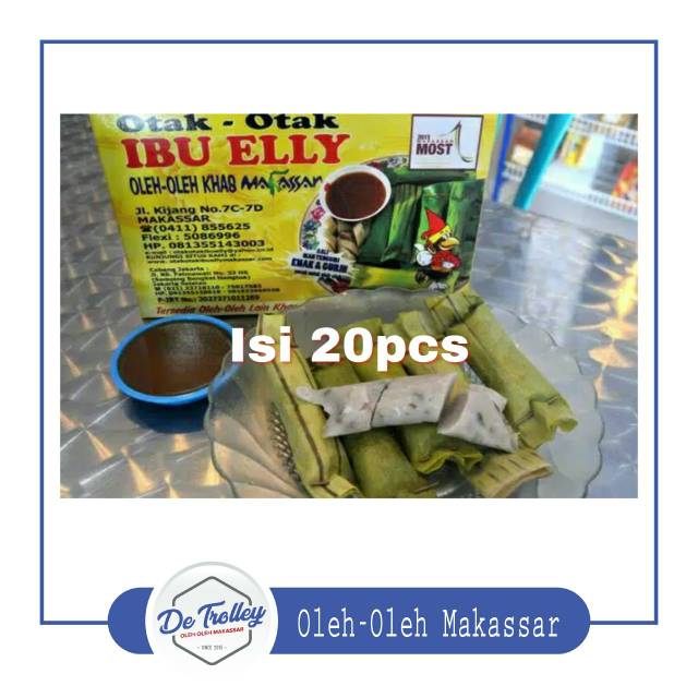 

Otak Otak Ibu Elly isi 20pcs Oleh Oleh khas Makassar