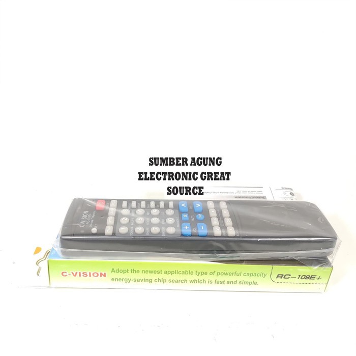 CVISION Remot Universal Remote TV RC109E 109 Segala Jenis Televisi