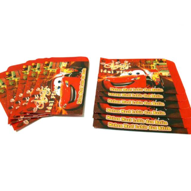 

Amplop / Angpao The Cars Red 100