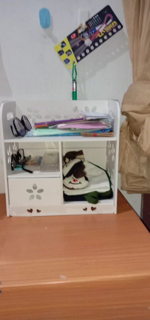 Am500 Rak Meja Makeup Penyimpanan Kosmetik / Kotak Penyimpanan Multi Fungsi