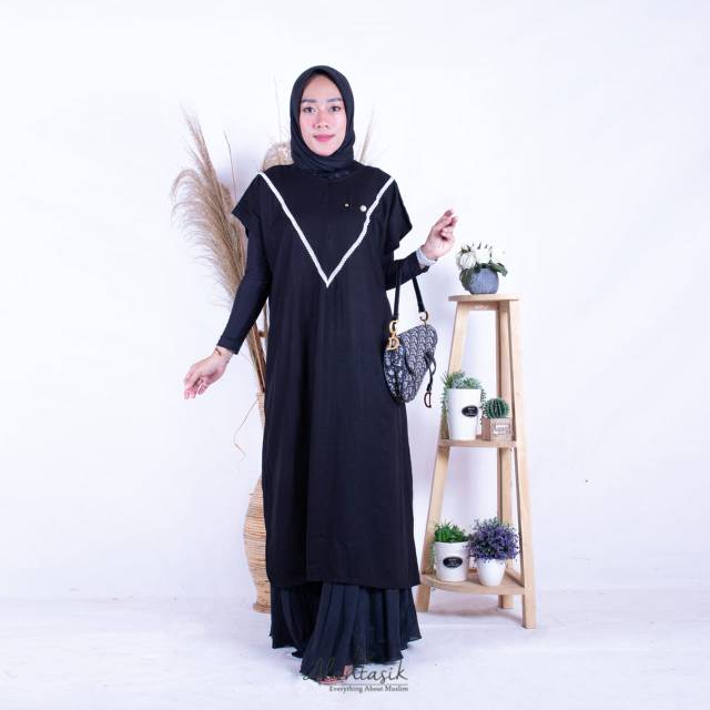 daster viral busui longdress renda ALANTASIK R.13