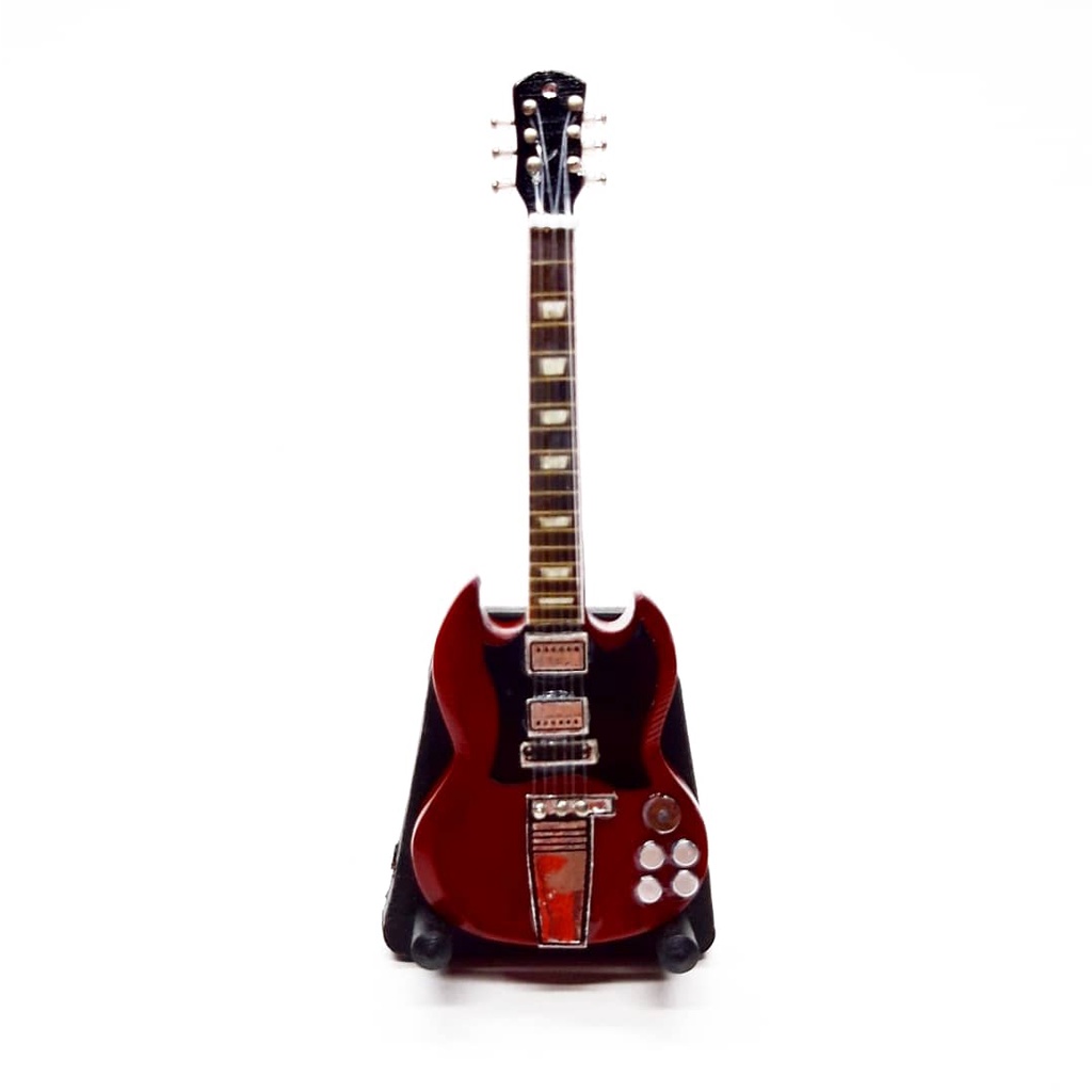 Miniatur Gitar SG Red Chanyeol EXO Small