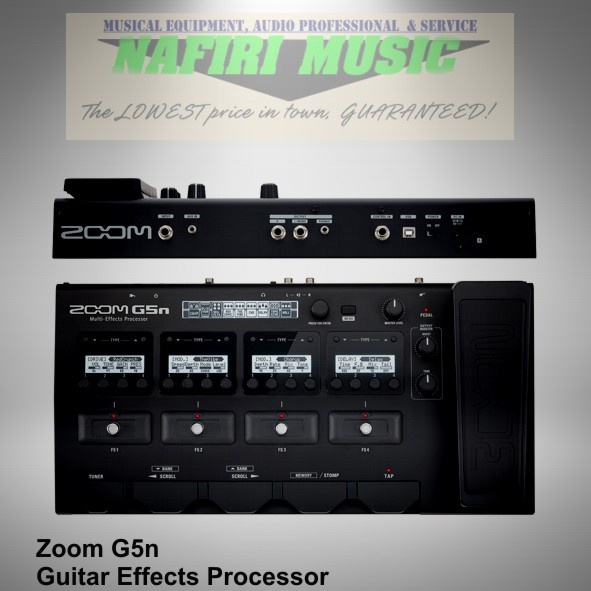 {AudioStore} Efek Gitar Zoom G5n / Zoom G-5n / Zoom G 5n baru 100 harga  Berkualitas