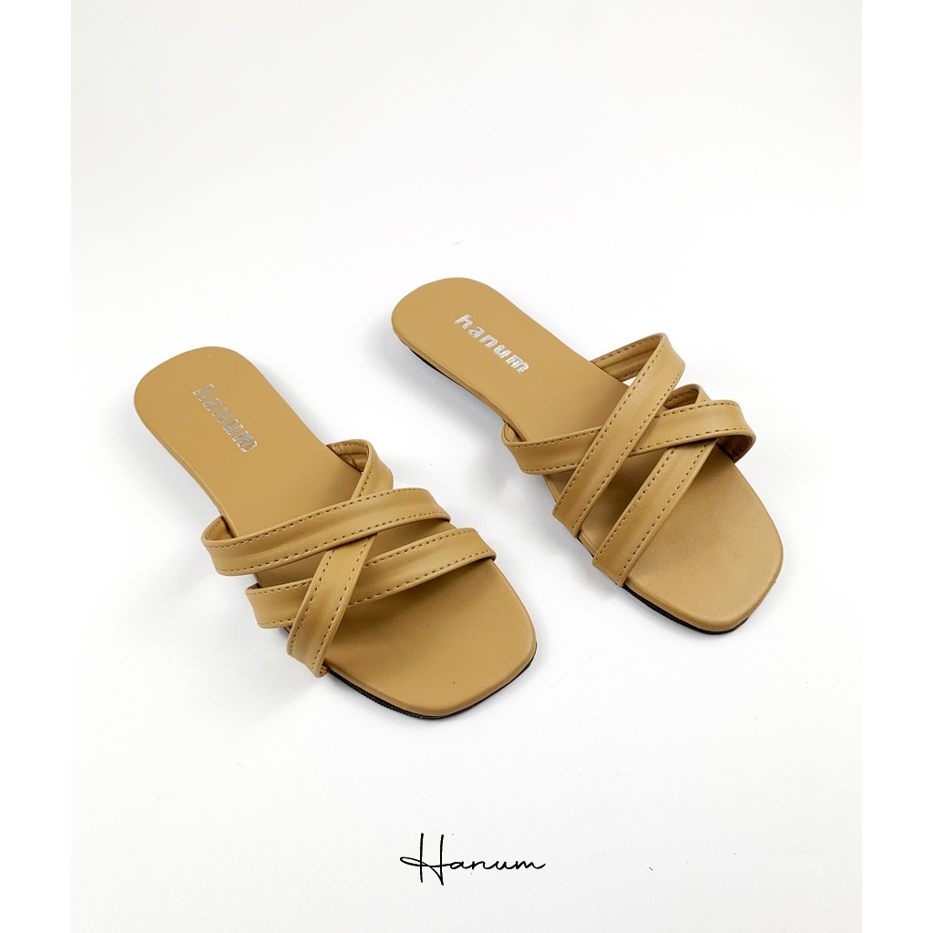 Hanum - Sandal Wanita Flat Slip Hanum HS08