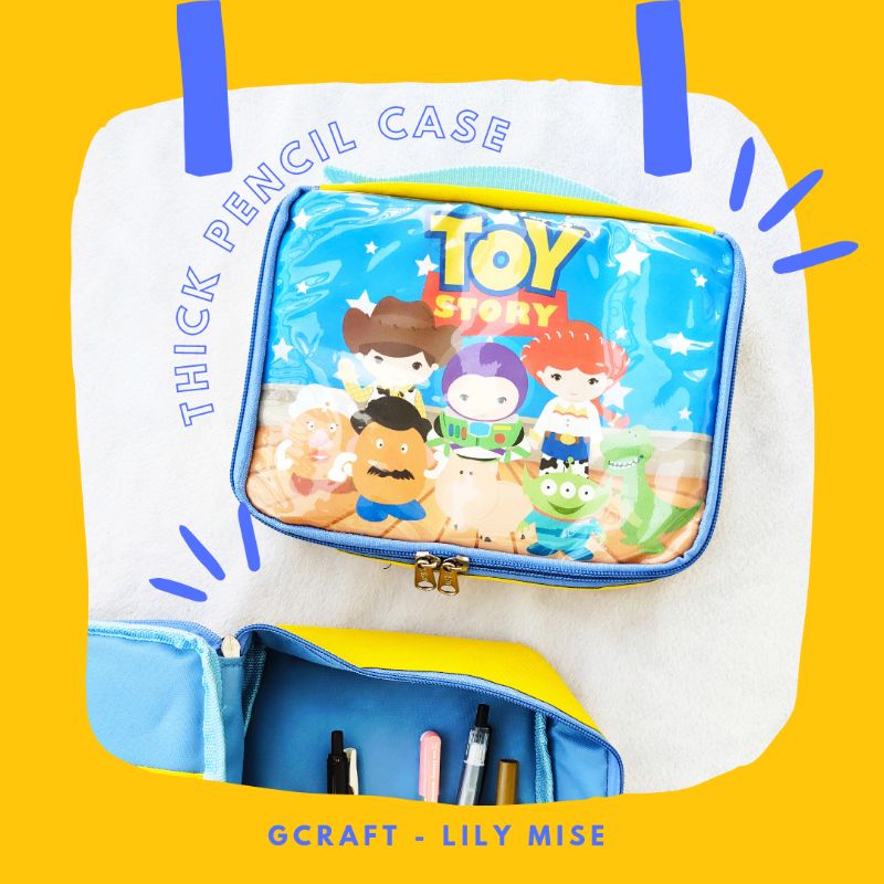 

thick pencil case - art case - tempat pensil - kotak pensil
