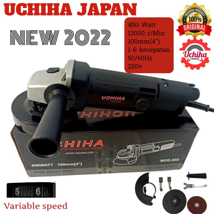 promo mesin gerinda tangan uchiha teknology japan variable speed