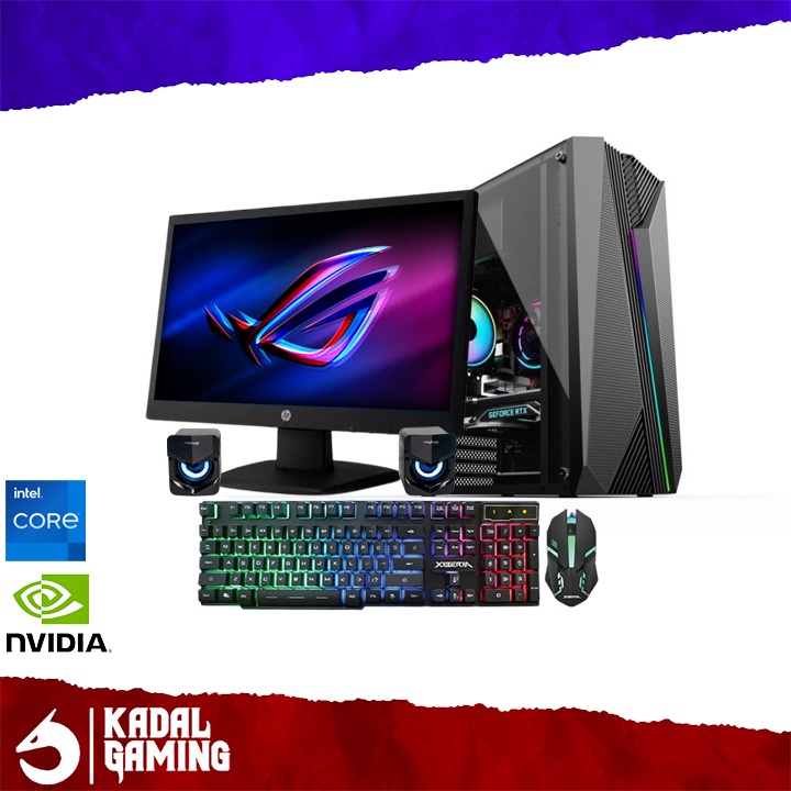 PC GAMING INTEL CORE I5 3470 VGA NVIDIA 2GB FULLSET KOMPUTER EDITING CPU UNBK ANBK SIAP PAKAI SERVER KASIR WARNET