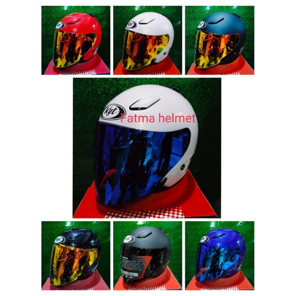 KYT DJ MARU SOLID + VISOR VENOM IRIDIUM