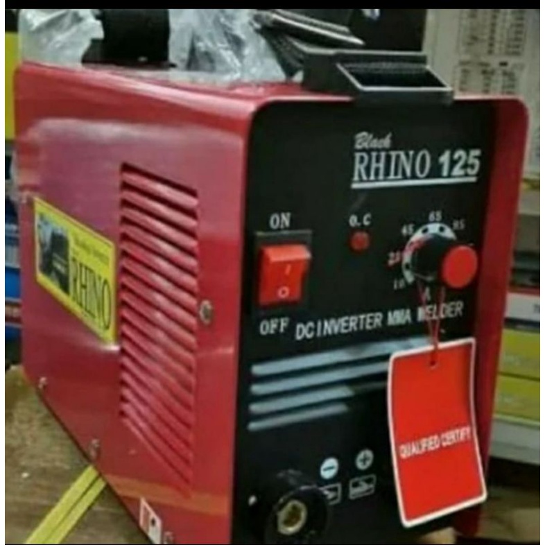 MESIN LAS TRAVO BLACK RHINO 125A 900 WATT