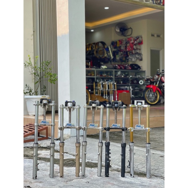 Shock Skok depan Ninja RR Original PNP CB GL100 GL MAX MEGAPRO TIGER set raiser new cb150r led