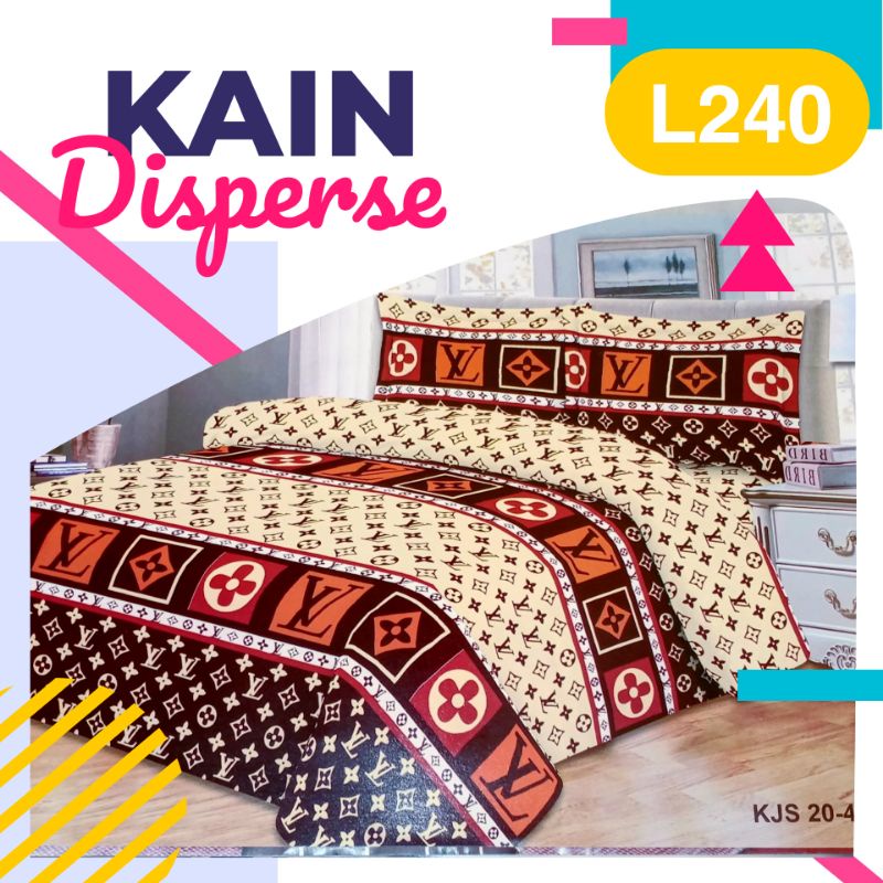 BAHAN SPREI | KAIN DISPERSE | MOTIF BERAGAM