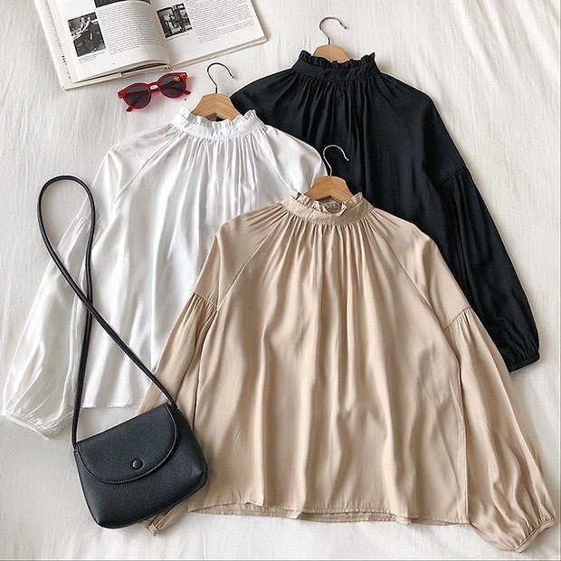 Cloy Top - atasan wanita - blouse wanita kekinian termurah bahan premium