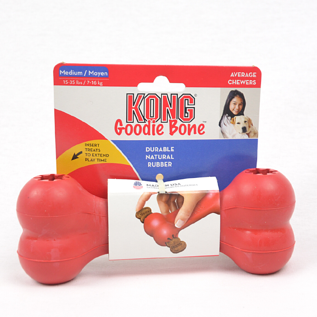 

KONG UR10011 Mainan Anjing GOODIE Bone Medium
