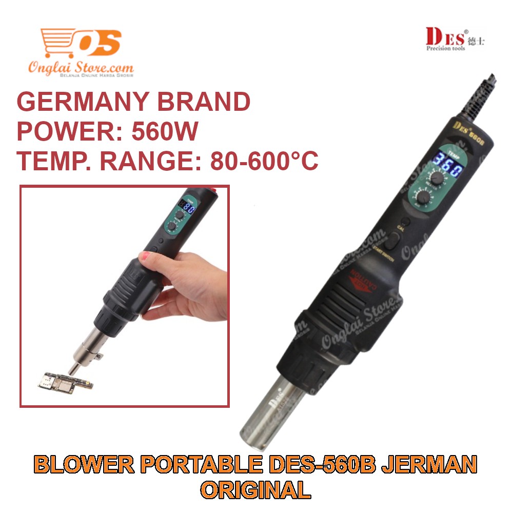 Blower Portable Des-560B Jerman Original (Harga Spesial)