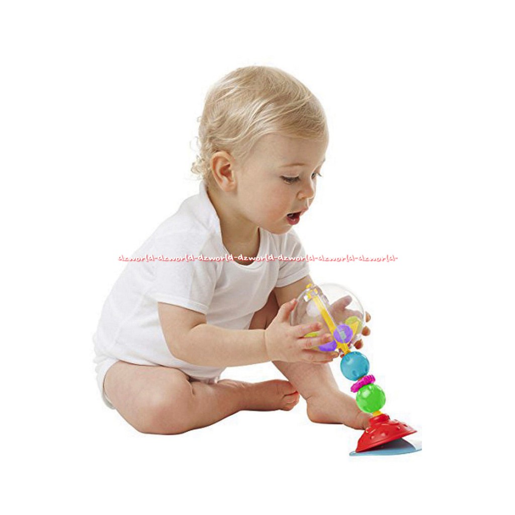 Playgro Ball Bopper High Chair Toys Mainan Bola Balls Untuk Bayi Play Grow Bop untuk Di meja Dengan Klep