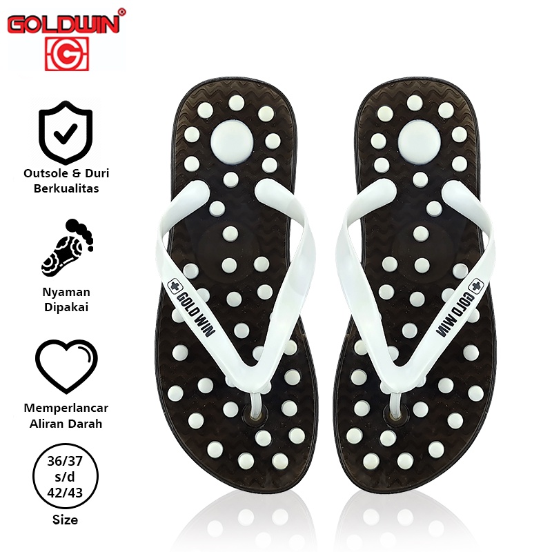 GOLDWIN Sandal Kesehatan Akupuntur Reflexology Sandals Sandal Refleksi VOL-ART-GSP-01